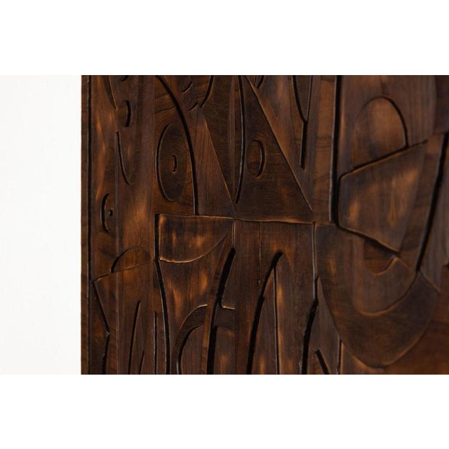1970s Large Abstract Wall Panel by Dedalo Montali, Italy, 1978 For Sale - Image 5 of 18