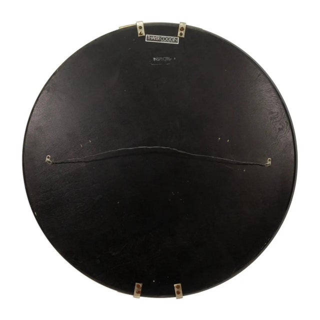 1970s Vintage Milo Baughman for Thayer Coggin Art Deco Wall Mirror For Sale - Image 5 of 6