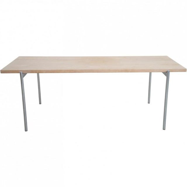 Vintage Coffee Table in Oak by Børge Hansen, 1970s For Sale - Image 13 of 17