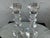 Pair of Simon Designs Faceted Crystal Candlesticks – Geometric Art Deco Style For Sale - Image 9 of 12