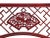 Chinese Reddish Brown Flower Ducks Geometric Round Arch Wood Room Divider For Sale In San Francisco - Image 6 of 14