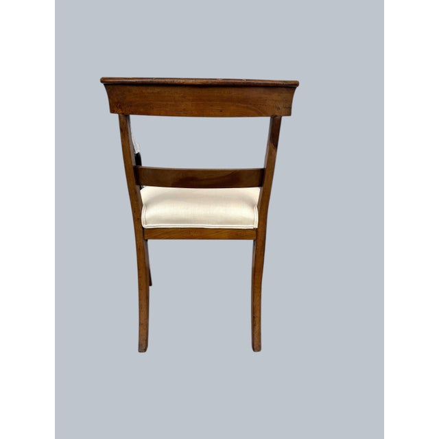 Early 19th Century Dutch Marquetry Captains / Armchair For Sale - Image 5 of 5