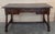 19th Century Spanish Baroque Style Oak Library Table or Desk For Sale - Image 6 of 11