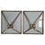 Art Deco Windows in Faceted Glass and Brass, Austria, 1930s, Set of 2 For Sale - Image 13 of 13