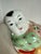 Here is a wonderful mid-20th century Chinese porcelain pillow in the form of a young boy lying down. Hand-painted in the...