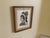 Vintage Butterfly Wing Portrait in Wooden Frame For Sale In Palm Springs - Image 6 of 8