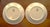 Rustic Vintage Pair (2) of Bar Lazy J Ranch Luncheon Plates For Sale - Image 3 of 4