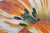 Late 20th Century David Hwang Soicher Marin Isolated Tulip Flowers Signed Mixed Media 29" - Set of 2 For Sale - Image 12 of 14