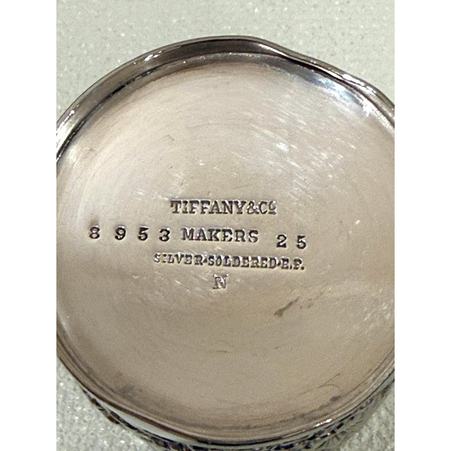 Tiffany & Co Silver 19th C Toothpick Holder For Sale - Image 9 of 10