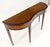 Wood Satinwood Very Fine Inlayed Serpentine Front One Drawer Console Sofa Table MINT! For Sale - Image 7 of 16