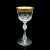1920s 1920s Pair of Antique Art Deco French Glass Celebratory Port Glasses For Sale - Image 5 of 13