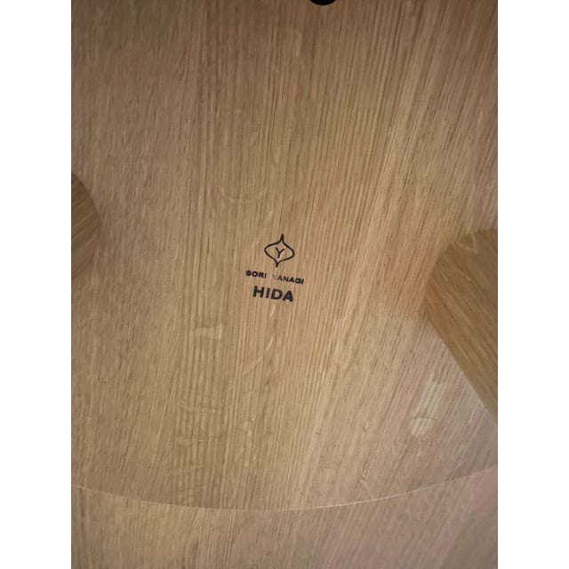 Sori Yonagi for Hida Bleached Oak Table and Chairs Reissue 2022 For Sale - Image 4 of 18