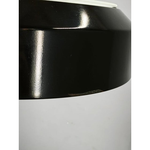 Modernist Black Glass Pendant Light from Napako, Czechoslovakia, 1960s For Sale - Image 14 of 16