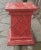 Red Antique Red Wooden Stand For Sale - Image 8 of 11