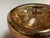Amber Mercury Glass Decorative Bowl For Sale - Image 10 of 12