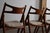 CH29 Sawbuck Dining Chairs by Hans J. Wegner for Carl Hansen & Son, 1952, Set of 8 For Sale - Image 10 of 11