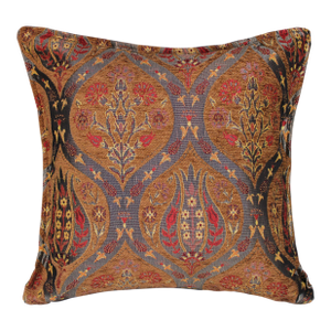 Shabby Chic Ikat Tulip Pillow