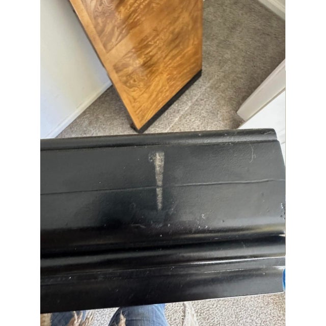 Century Chin Hua Dining Set R Sobota – 8 Chairs + 2 Leaves – Burl Wood – Excellent For Sale - Image 12 of 17