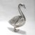 Figural Alpaca 'Silver' Swan Flower Holder or Centerpiece for the Table For Sale In Philadelphia - Image 6 of 18