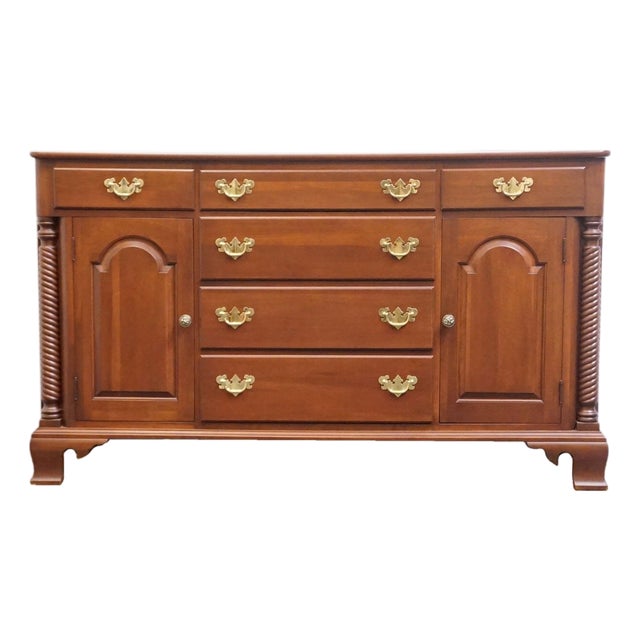 Willett Furniture Traditional Style Solid Wildwood Cherry 62" Buffet 6550 For Sale