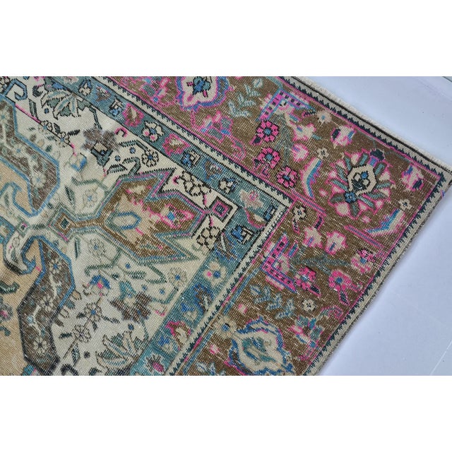 Turkish Mid 20th Century Oushak Turkish Oversize Anatolian Carpet For Sale - Image 3 of 10
