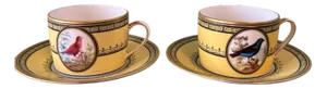 Tea Cups by Ancienne Royale Manufacture, Set of 2