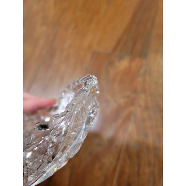 Late 19th Century American Brilliant Cut Glass Celery Dish For Sale In Austin - Image 6 of 7