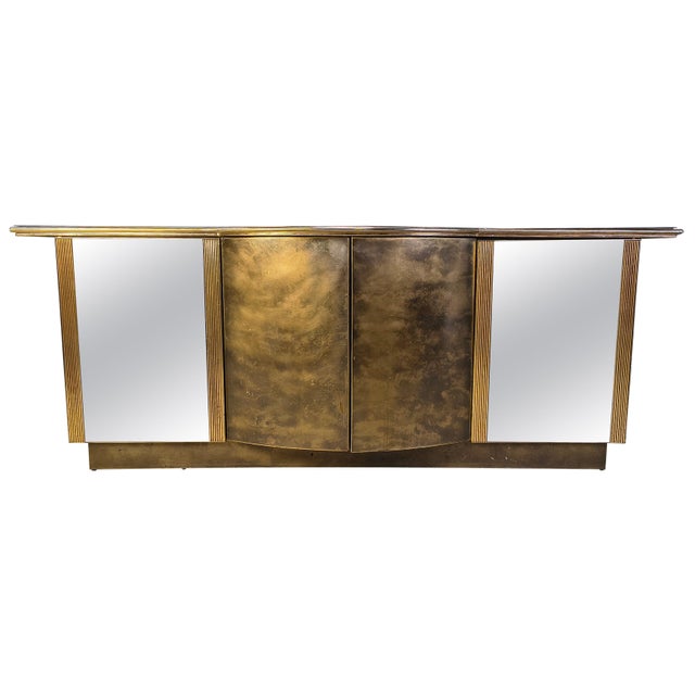 Brass Credenza from Belgochrom, 1980s For Sale - Image 13 of 13