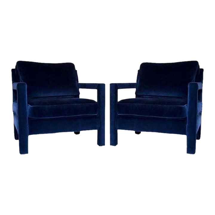 Milo baughman online parsons chair
