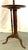 Wood Vintage Wood Lamp Table With Matching Wood Finial For Sale - Image 7 of 15