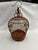 1980's Asian Bamboo Birdcage With Ceramic Feeders For Sale - Image 9 of 10