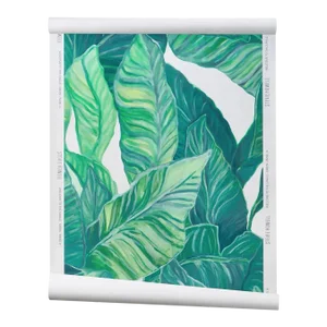 Welcome to the Jungle Green Wallpaper