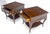 Pair of Thomasville Fine Inlayed Tops Cabriole Legs One Drawer End Tables MINT For Sale - Image 16 of 18