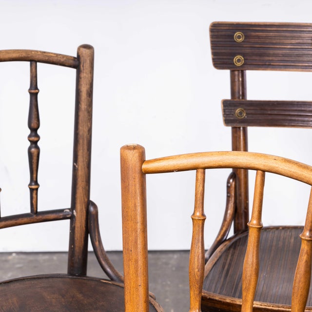 Mixed Bentwood Debrecen Spindle Back Dining Chair, 1940s For Sale - Image 9 of 18