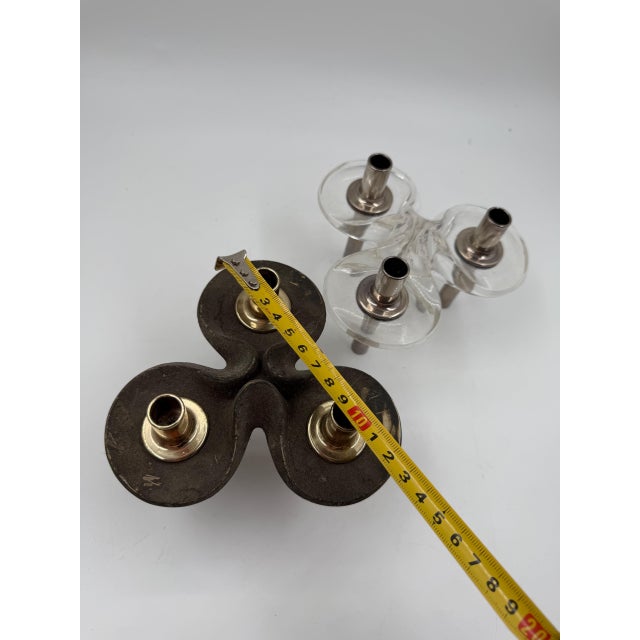 Candleholders by Ceasar Stoff & Fritz Nagel for BMF, 1960s, Set of 2 For Sale - Image 10 of 11