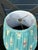 Boho Chic Shirred Ikat Lampshade For Sale - Image 3 of 5