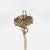 Antique Edwardian Brass & Cut Crystal Ceiling Lights, 1900, Set of 2 For Sale - Image 12 of 16