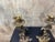 2020s Antiqued Brass Horse Candlestick Pair For Sale - Image 5 of 10