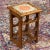 Wood Vintage Italian Tile & Solid Oak Six Bottle Table Top Wine Rack For Sale - Image 7 of 13