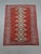 Red Hand-Knotted Rug in Wool For Sale - Image 4 of 4