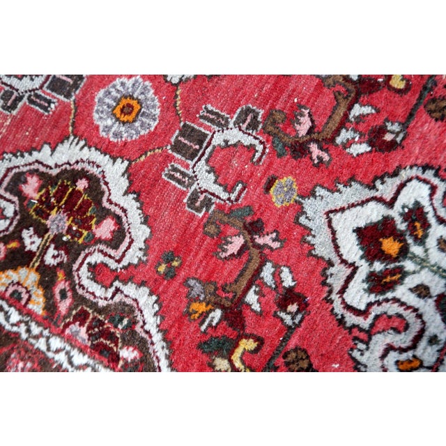 1920s, Handmade Antique Persian Malayer Runner Rug 2.5' X 12.5' For Sale - Image 4 of 14