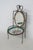 Victorian Brass and Porcelain Miniature Chair Mirrored Pocket Watch Holder 5052b For Sale - Image 15 of 18