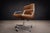 Jorge Zalszupin “Low Commander” Swivel Armchair by Jorge Zalszupin, Bronze Chenille and Aluminum, Brazil, 1973 – Lot 805 For Sale - Image 4 of 15