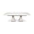 Art Deco Rectangular White Dining Table For Sale - Image 3 of 14