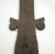 Early 20th Century Set of 3 Antique Floral Hand Hammered Iron Door Strap Hinges For Sale - Image 5 of 8