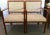 Wood Ward Bennett for Brickel Associates Accent Chairs - a Pair For Sale - Image 7 of 7