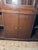 Wood 19th-Century Style Solid Wood Curio Cabinet — Tall Display Case With Glass Door & Shelving For Sale - Image 7 of 12