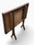 Coffee Mid-Century Vintage Wood Folding Occasional Table in Coffee Walnut Refinished For Sale - Image 8 of 8