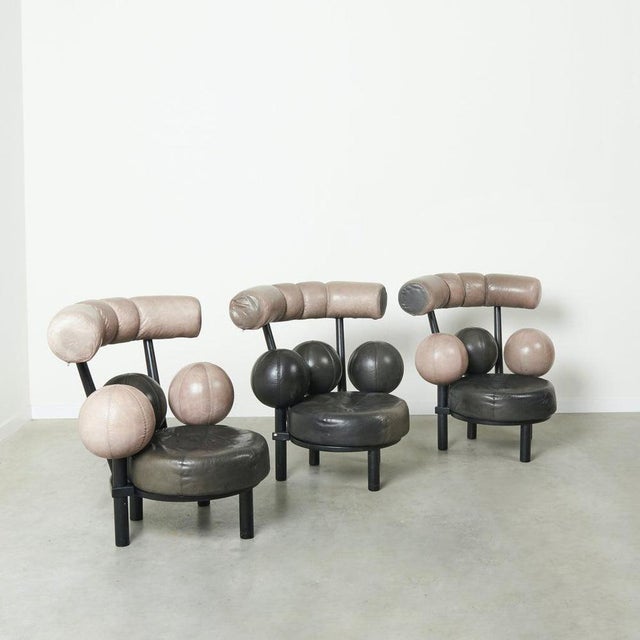 Globe Modular Sofa or Chairs by Peter Opsvik for Stokke Furniture, 1980s, Set of 4 For Sale - Image 6 of 15