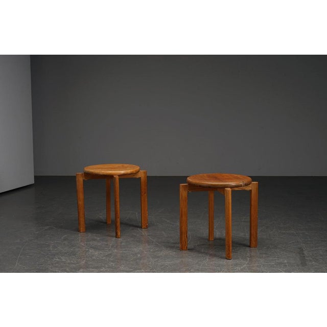 Modernist Stool, Sweden, 1950s For Sale - Image 13 of 16